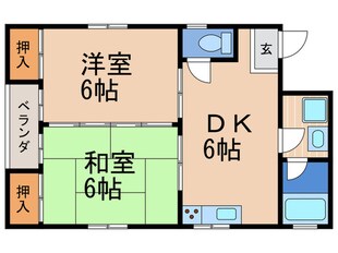 モアイマンションの物件間取画像